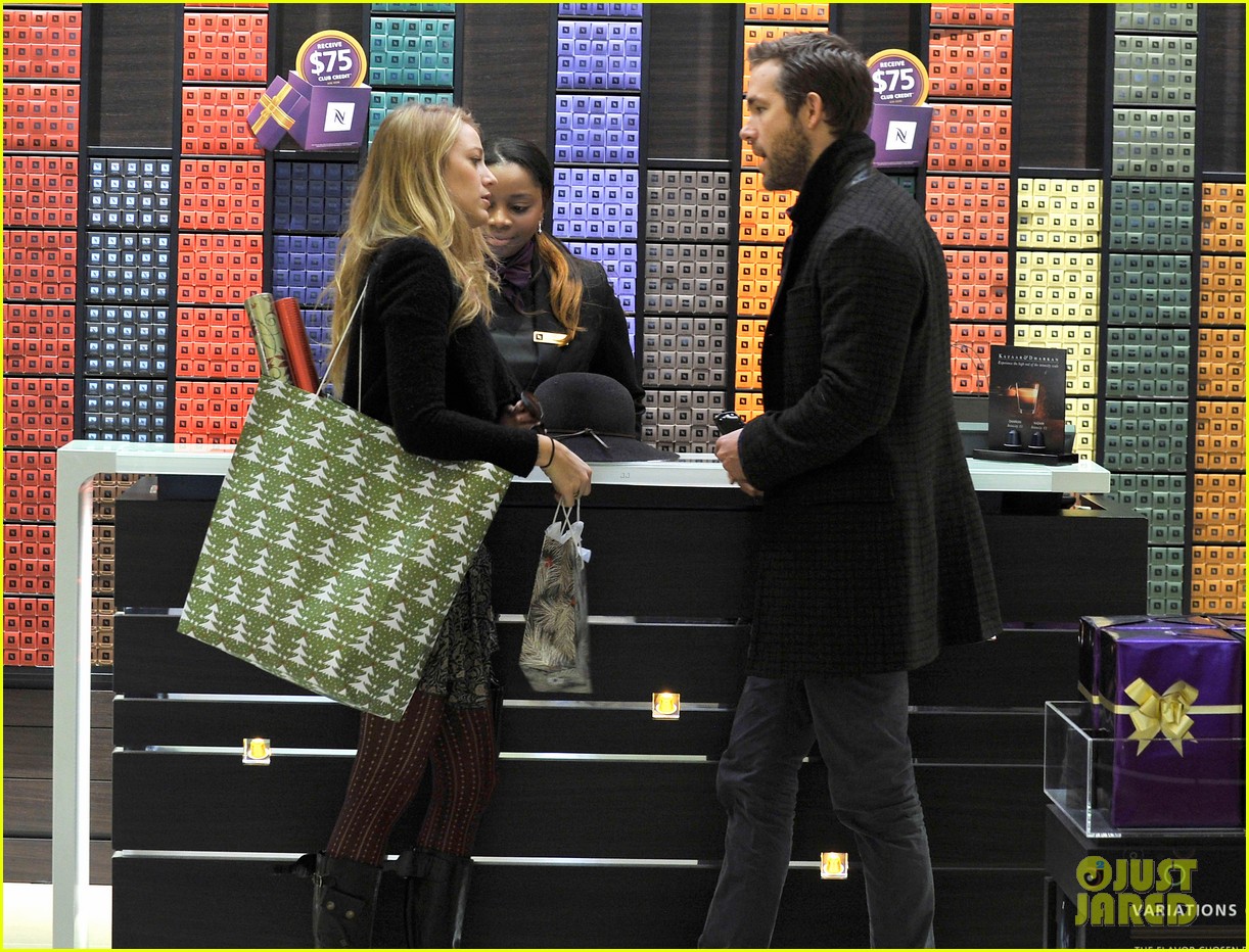 blake lively ryan reynolds shop for holiday supplies at nespresso 023011390