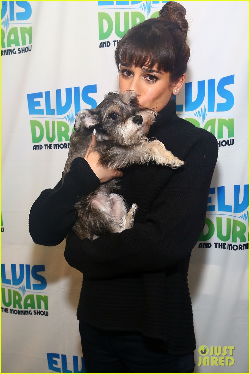 lea michele cannonball makes radio debut with elvis duran 183012932