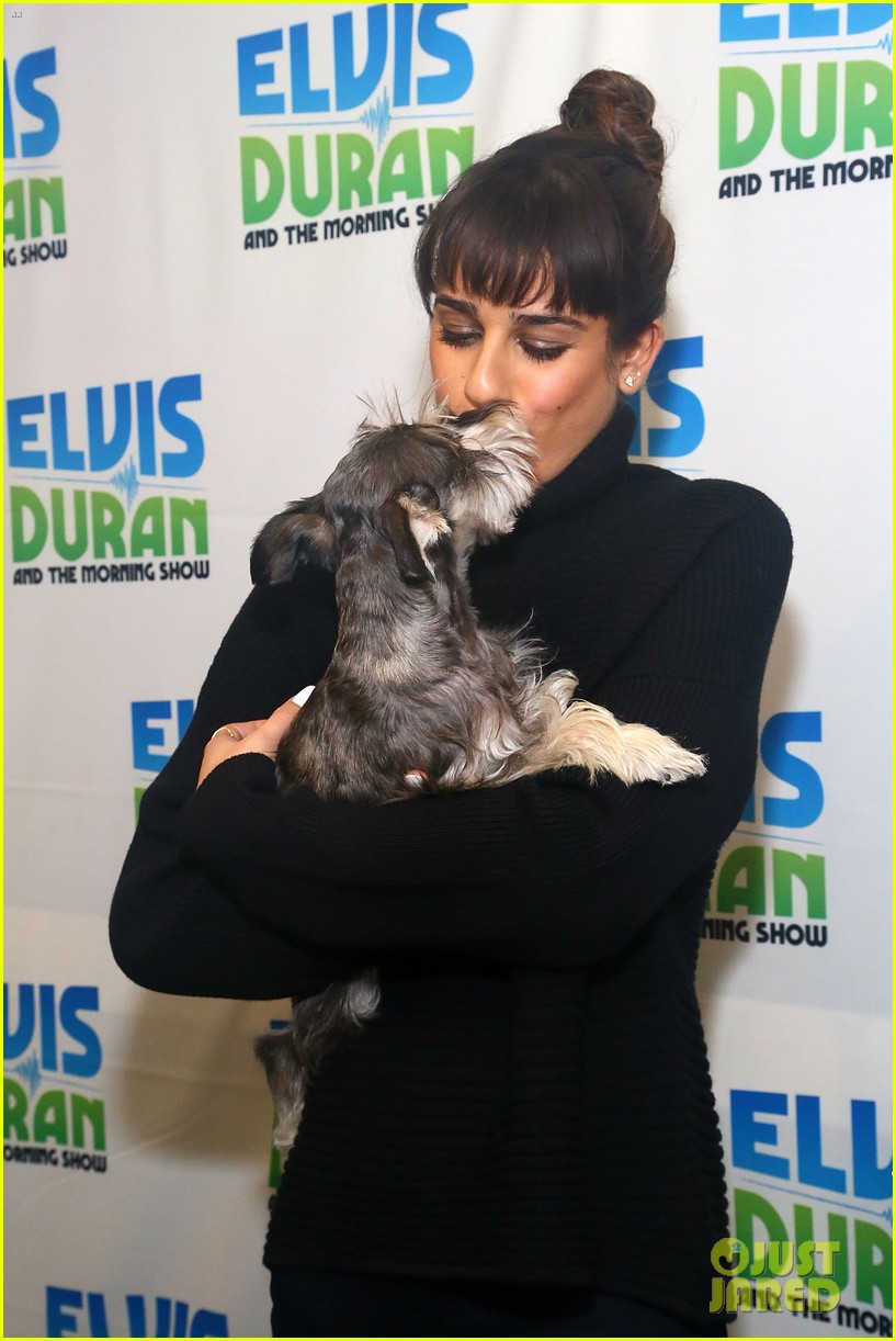 lea michele cannonball makes radio debut with elvis duran 193012933