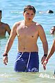 prince jackson shirtless holiday vacation in hawaii 07