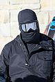 kanye west wears full face mask for skiing with kim kardashian 02