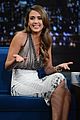 jessica alba gets into jimmy fallons sweater on late night 09