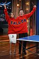 jessica alba gets into jimmy fallons sweater on late night 10