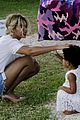 beyonce jay z visit a park with blue ivy new photos 01