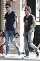 joshua bowman hangs with a pal for little doms lunch 10