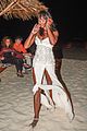 naomi campbell new years eve on the beach in kenya 17