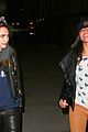 cara delevingne michelle rodriguez go in for kiss at knicks game 08