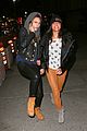 cara delevingne michelle rodriguez go in for kiss at knicks game 09