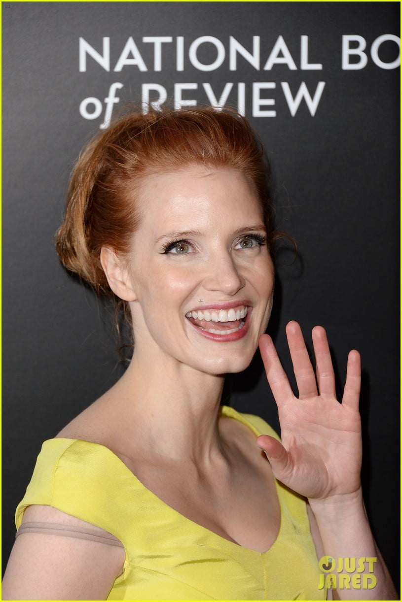 jessica chastain national board of review awards gala 2014 08