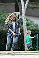 hilary duff park date with luca after hair appointment 01