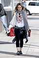hilary duff solo cecconis lunch 02