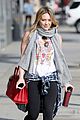 hilary duff solo cecconis lunch 03