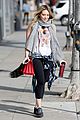 hilary duff solo cecconis lunch 19