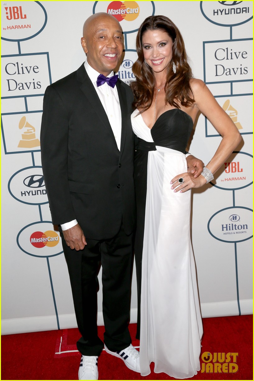 shannon elizabeth russell simmons new couple at grammys party 063040423