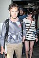 anne hathaway greets mob of fans at lax 28