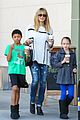 heidi klum grabs coffee before jag gym stop with the kids 01
