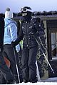 madonna skis through new year with the kids 01