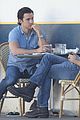 milo ventimiglia bares muscles for los angeles lunch 01