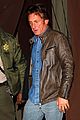 sean penn gets police escort out of solo dinner 04