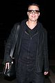 brad pitt lax departure after producers guild awards 02