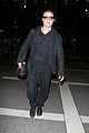 brad pitt lax departure after producers guild awards 05