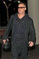 brad pitt lax departure after producers guild awards 11