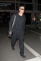 brad pitt lax departure after producers guild awards 20