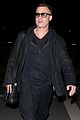 brad pitt lax departure after producers guild awards 26