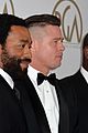brad pitt producers guild awards 2014 with chiwetel ejiofor 14