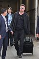 brad pitt touches down in sydney after awards weekend 06