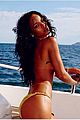 rihanna topless sexy on a yacht 02