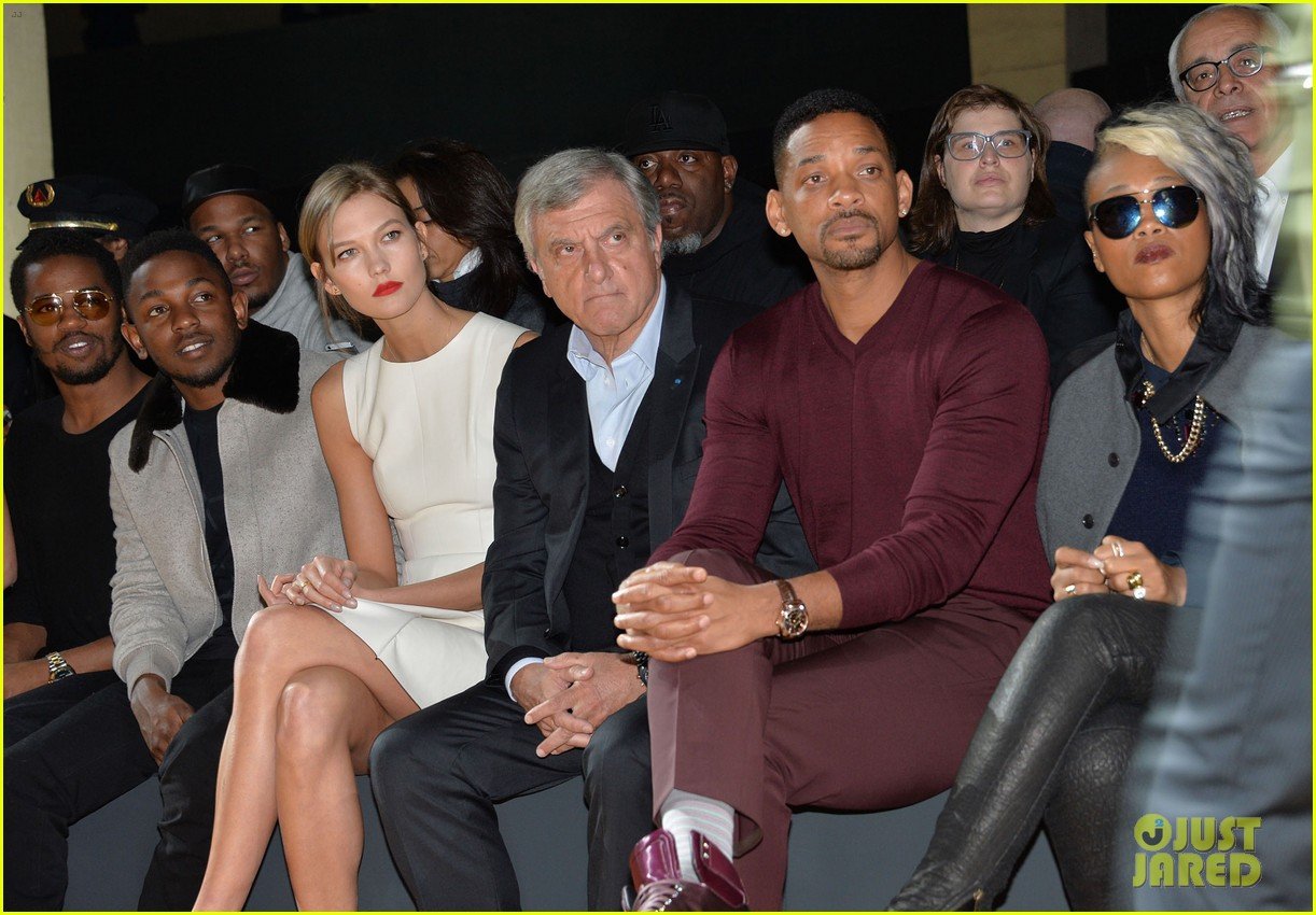 will smith karlie kloss dior homme fashion show 193035278