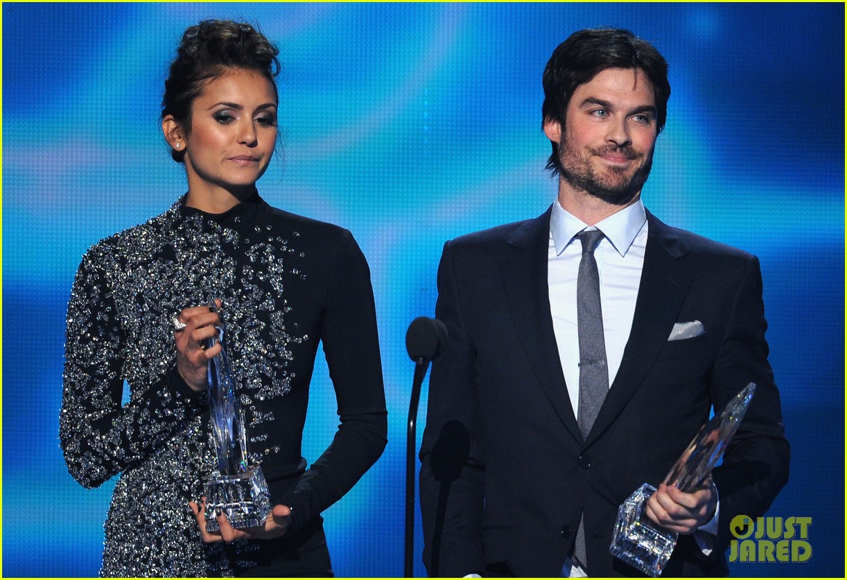 Ian Somerhalder & Nina Dobrev Joke About Their Breakup at People's