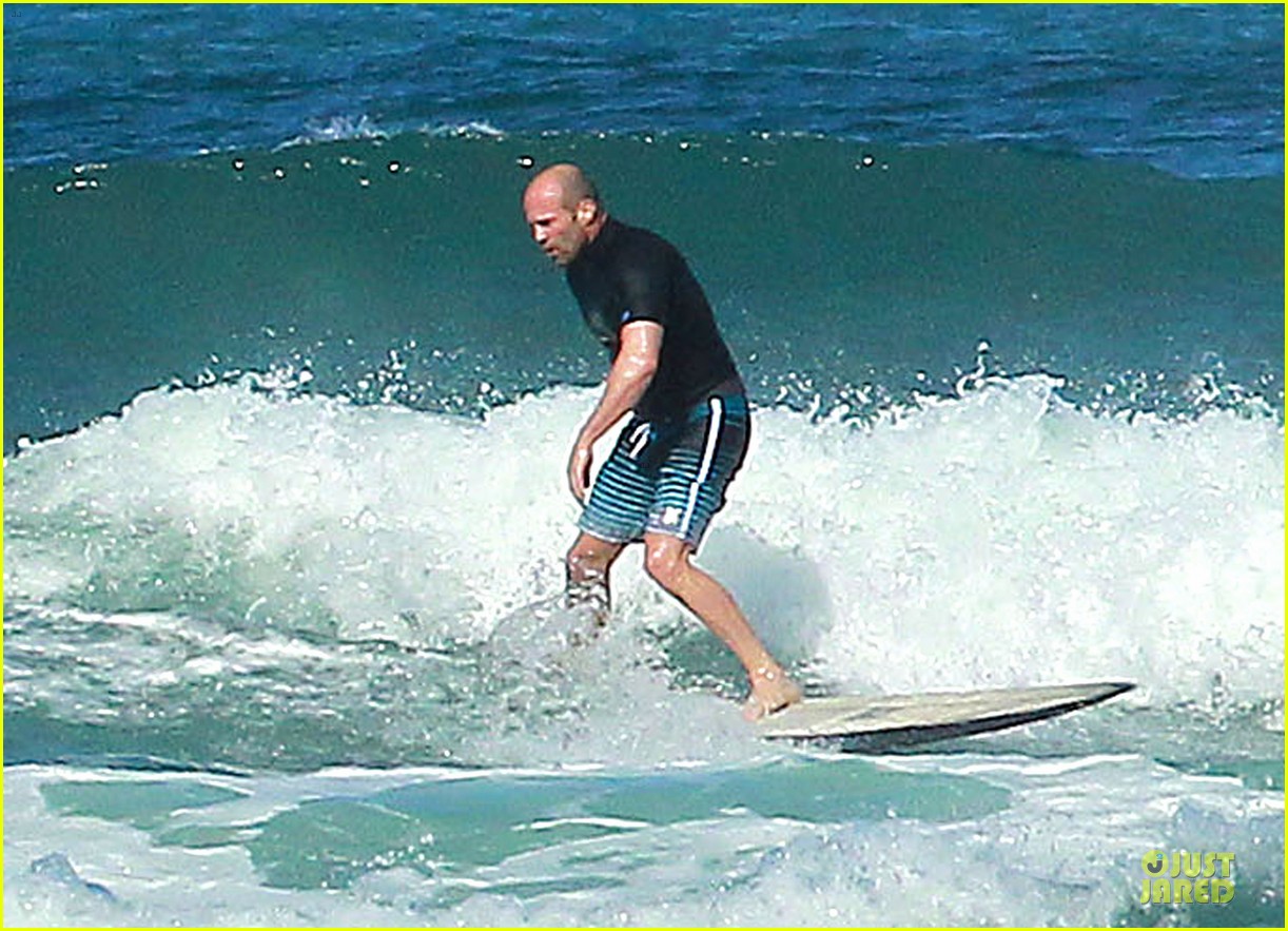 jason statham surfing vacation in hawaii 163024695
