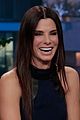 sandra bullock visits jay leno for his second to last show 01