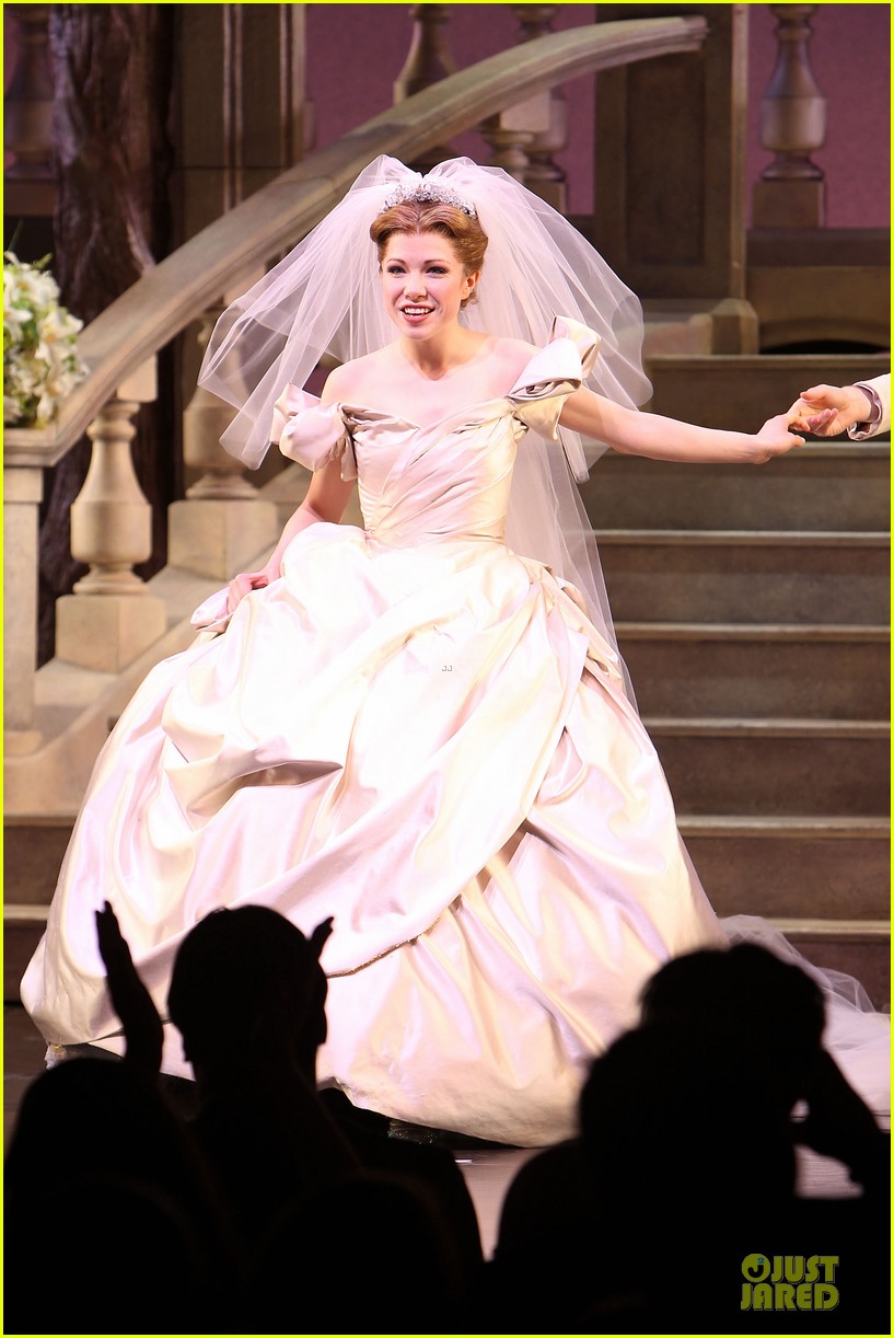 carly rae jepsen dons wedding dress for cinderella curtain call 153047806