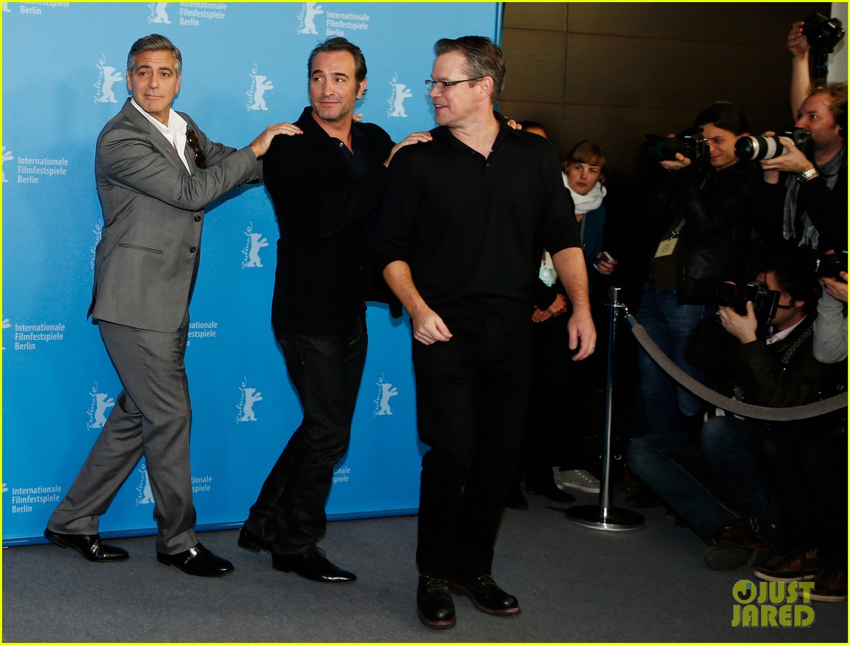 george clooney monuments men cast do the conga 063049611