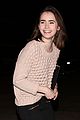 lily collins thomas cocquerel dinner date at craigs 04