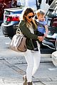 hilary duff beverly hills shopper with son luca 17
