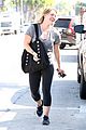 hilary duff fitness first following nyc trip 08
