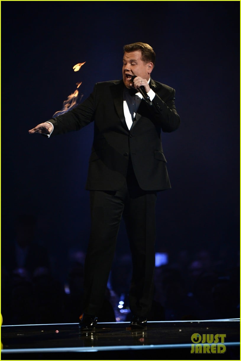 Boy George Attends BRIT Awards with Bruised \u0026 Bloodied Eye: Photo 3056386 |  2014 BRIT Awards, Boy George, James Corden Photos | Just Jared:  Entertainment News, image size:815x1222