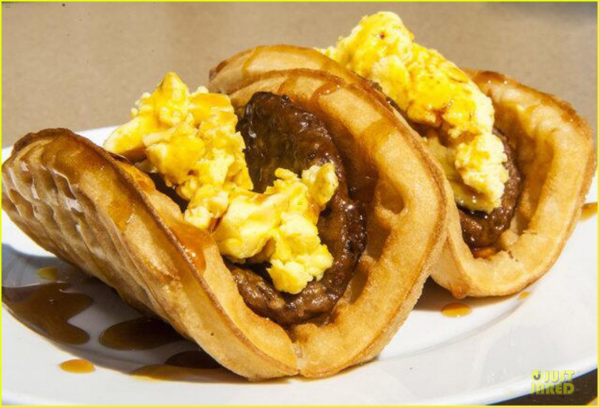 ashton kutcher are you sold on the waffle taco 05