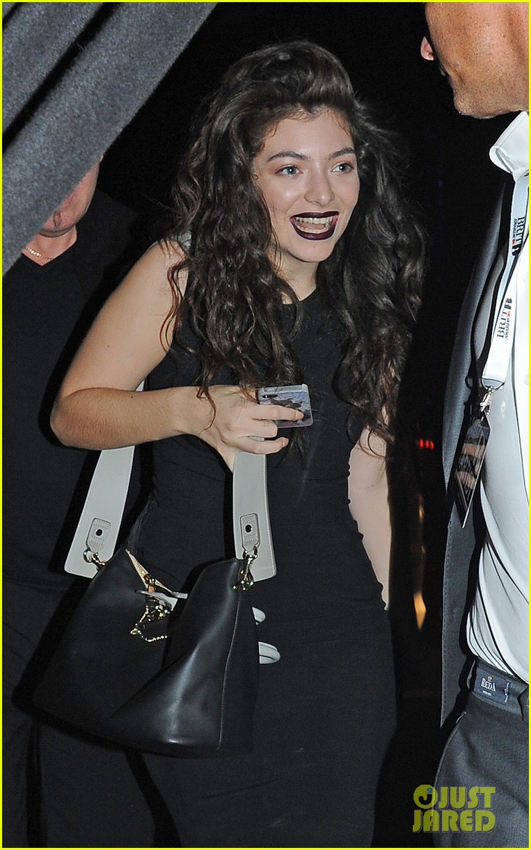 lorde takes on dj duties with katy perry ellie goulding brit awards after party 053057039