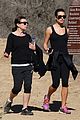 lea michele starts the week right with a family hike 01