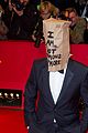 shia labeouf wears paper bag over his head for nymphomaniac berlin premiere 06