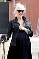 gwen stefani looks about ready to pop in brentwood 12