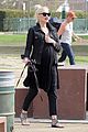 gwen stefani looks about ready to pop in brentwood 33