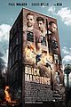 paul walker brick mansions trailer poster released 01
