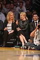 dianna agron amy schumer lakers game 03