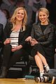 dianna agron amy schumer lakers game 05
